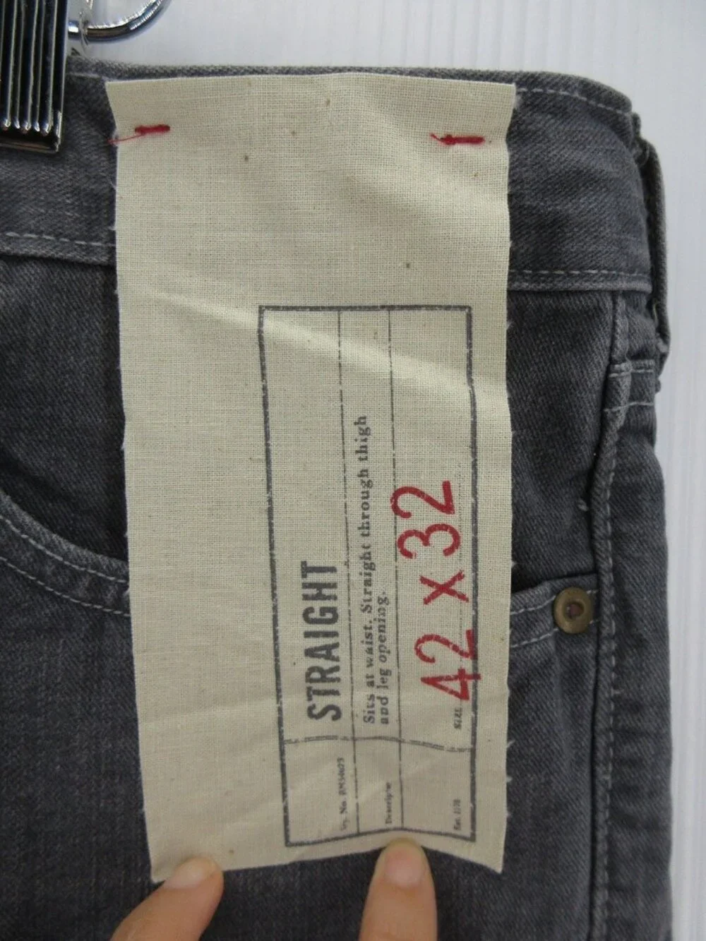 Banana Republic Jeans 42X32 Straight Loose Denim Pants Classic Y2K NEW